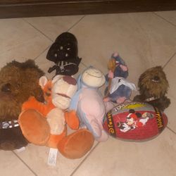 Disney Plushies Bundle 