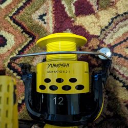 Yumoshi Large Fishing Reel 