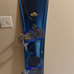 Palmer Honeycomb Snowboard, Boots, Case