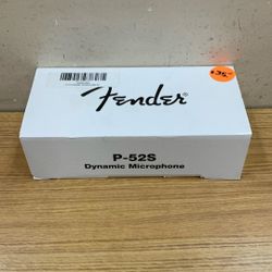FENDER P-52S DYNAMIC MICROPHONE.