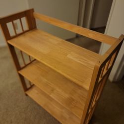 Foldable Wooden Shelf