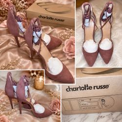 Charlotte Russe Carla Heels Size 8