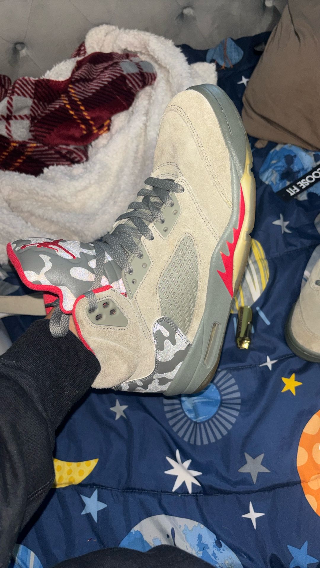 Jordan Retro 5  P51 Camo 
