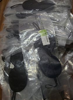 New In Packages Silk Eye Mask With Pocket For Cooling Pack DIY Small Business 25.00