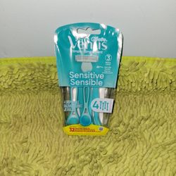 Pack 4 Disposable Razors Sensitive 