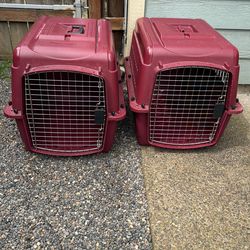$30 for both- Medium Dog Crates