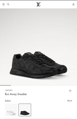 Louis Vuitton Run Away Sneaker Black