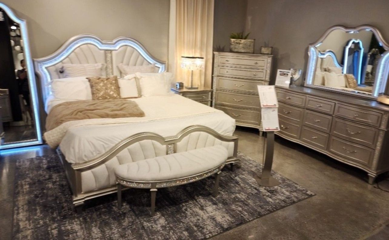 New 4pc Bedroom Sets Starting At $599 Buy Now Pay Later