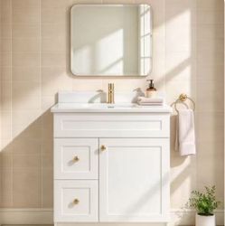 24 inch high quality vanity set (include countertop and sink )