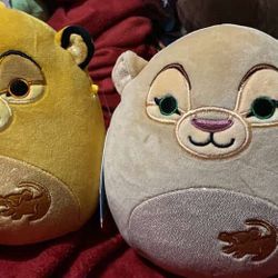 Lion King Squishmallow Set 6 Inch New With Tags