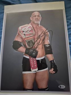Bill goldberg autograph