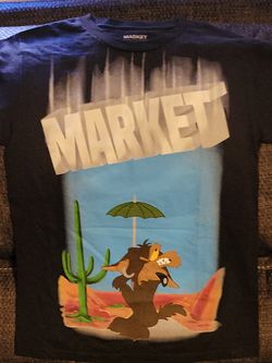 Chinatown Market Looney Tunes Size Small Black T Shirt