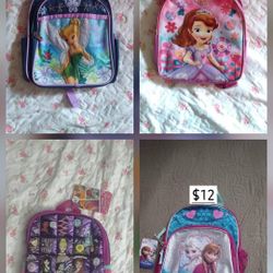Backpacks 10 Inches Each $12