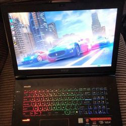 MSI VR Ready 17.3" Laptop Intel Core i7 CPU 32 GB RAM 512 GB SSD 1080P LCD 120 Hz Nvidia GTX 1070 8 GB Graphics Windows 11