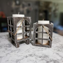 Wood Lanterns