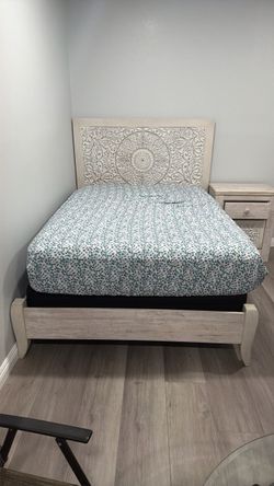 Bed and dresser