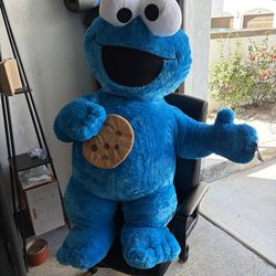 Cookie monster kids size stuffed toy