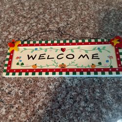 Welcome Sign, Halloween 