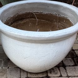 Large Heavy Glaze Ceramic Planter Pot