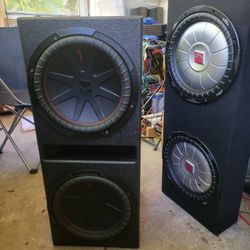 2-12s KICKERS Comp R IN Ported QBOMB