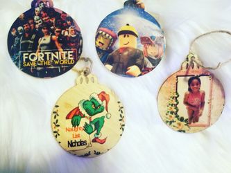 Custom Christmas ornaments