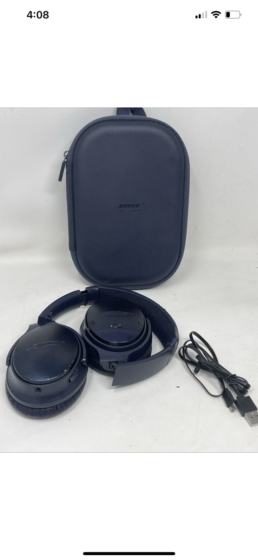 Bose QC35 QuietComfort Model 425948 Noise Cancelling Headphones Works