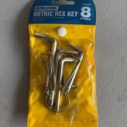 Metric Hex Key 8 Piece 
