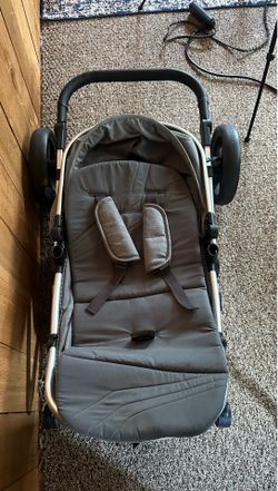 Mom push stroller