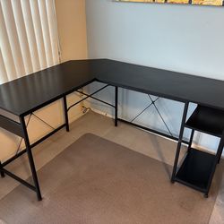 L shape desk