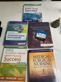 Nursing School Textbooks 