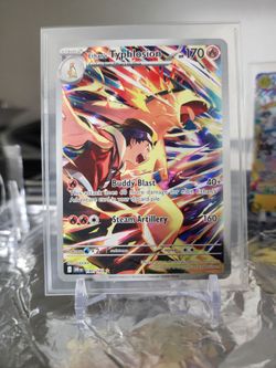 Ethan's Typhlosion - Holo Illustration Rare SV10: Destined Rivals 190/182 NM