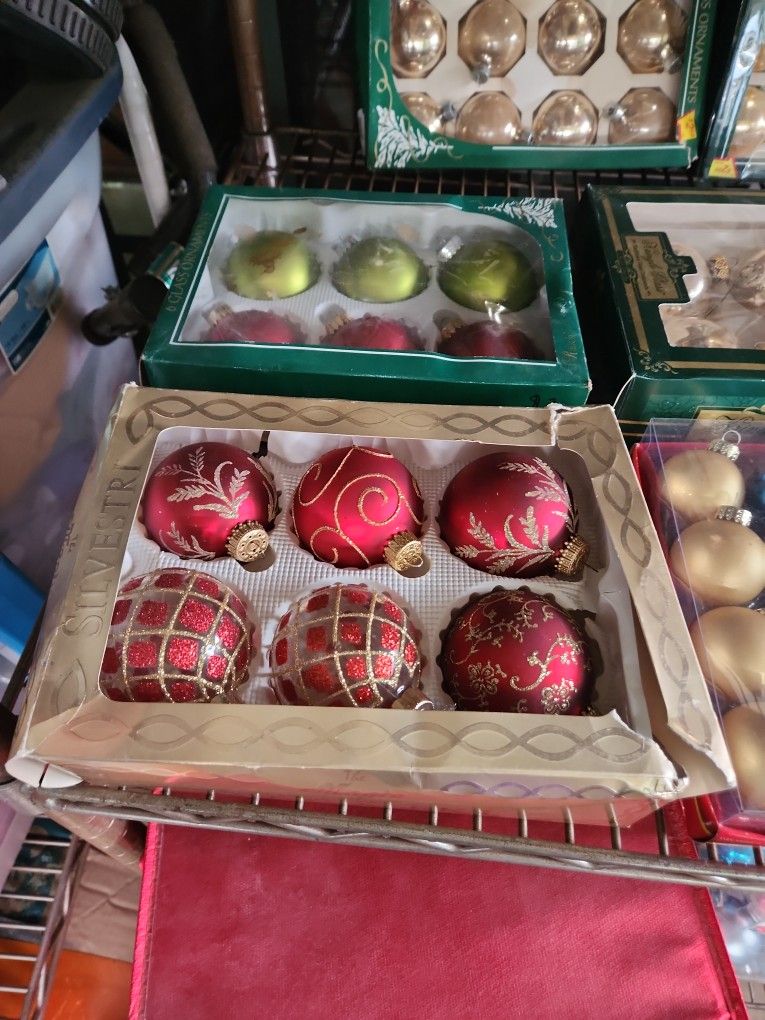 Glass Ornaments Prices Range From $3 And Up