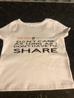 Personalized gender reveal shirts