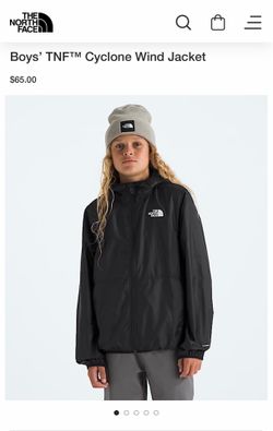 Black Windbreaker jacket size 12