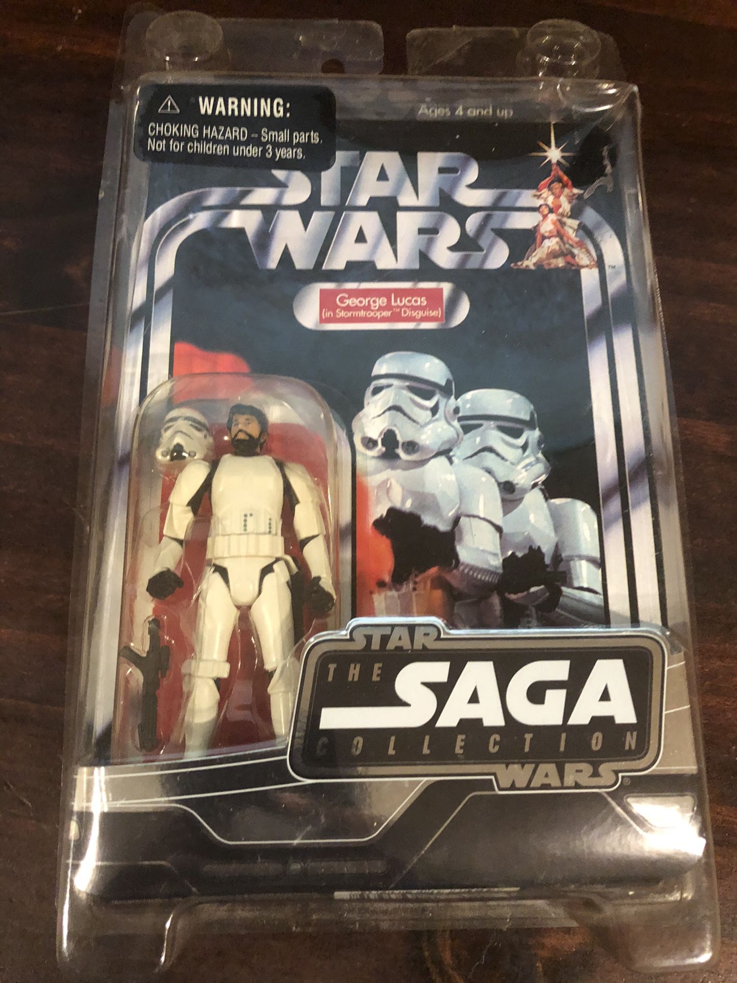 Star Wars George Lucas (in Stormtrooper Disguise)