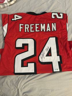 Devonta Freeman Autographed Jersey