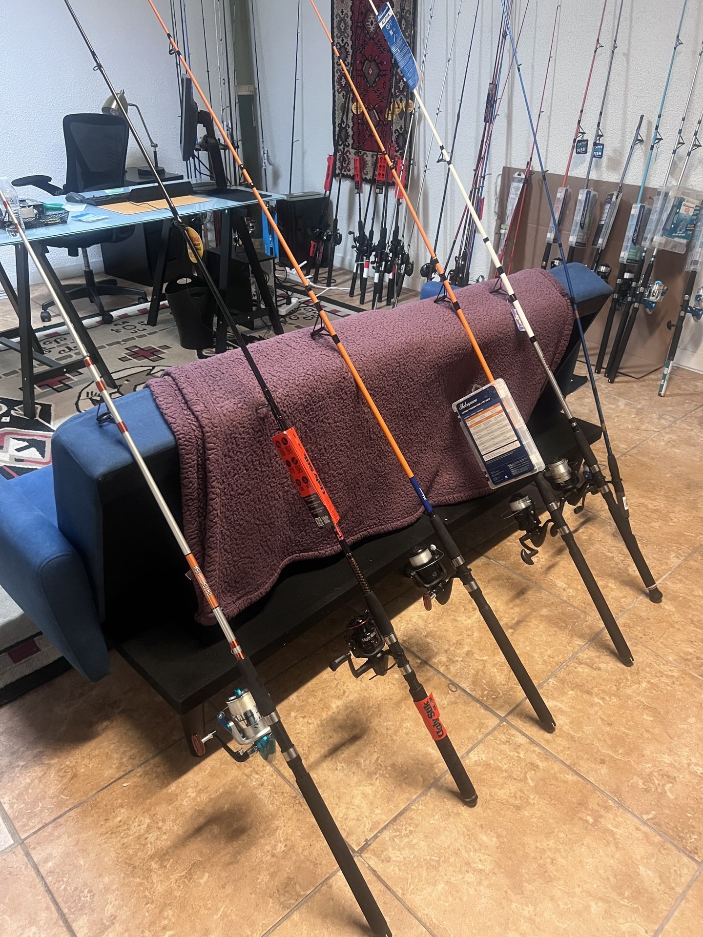 Fishing Rod And Reel Combos Many Kinds Perfect Last Minute Gift Available Late