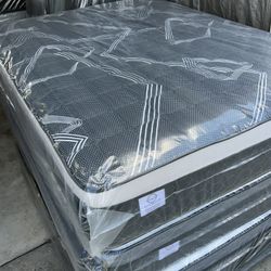 Full Size Mattress Pillow Top 12"       New Mattress.    All Sizes Available 