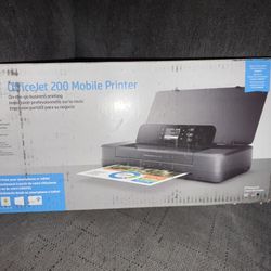 OFFICE JET 200 Mobile Printer/ Scanner 