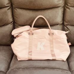 Pink ‘K’ Duffle Bag