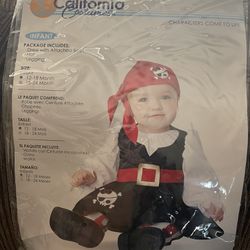 Baby Pirate Halloween Costume 