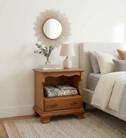 French provencial vintage nightstand