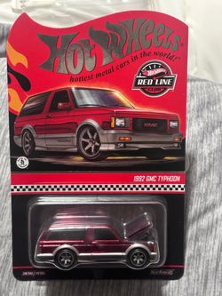 Hot Wheels Red Line Club 1992 GMC Typhoon