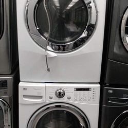 LG Washer And Gas Dryer Set For $720