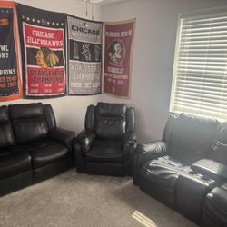 Black Recliner Couches 