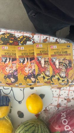 One Piece Card Game Booster Packs x4