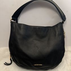 💕🍀Michael Kors All Leather Shoulder Bag