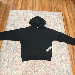 Essentials Hoodie FOG Black Stretch Limo📲📲📲