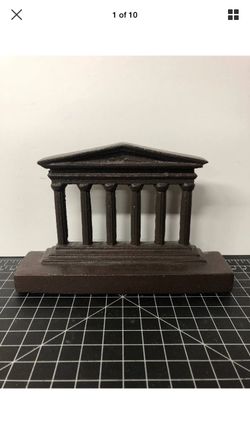 Vintage colonnade bookend heavy