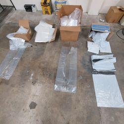 Plastic Bags MAKE OFFER 24x24",16x41",misc Sealable Bags